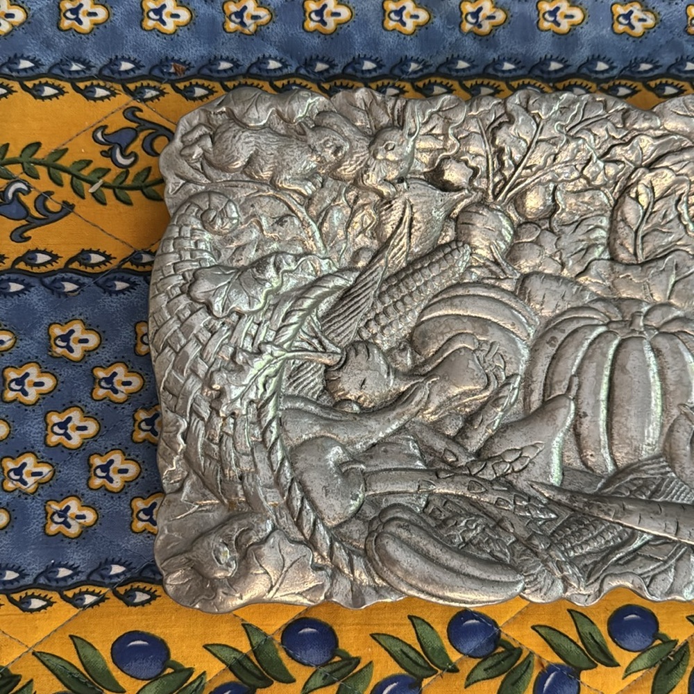 Arthur Court Aluminum Serving Tray - Picture 6 of 7